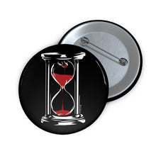 Load image into Gallery viewer, Hourglass Pin (Various Sizes)