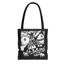 Load image into Gallery viewer, Stretched Monster Face Tote Bag (Various Sizes)