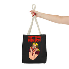 Load image into Gallery viewer, Don&#39;t Touch Your Face v.2 Tote Bag (Various Sizes)