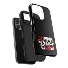 Load image into Gallery viewer, 3 Skulls (With Red) Tough Phone Case (Samsung &amp; iPhone)