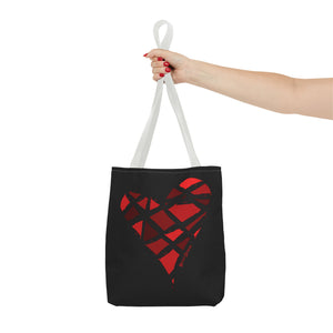 Red Heart Tote Bag (Various Sizes)