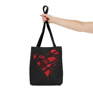 Red Heart Tote Bag (Various Sizes)