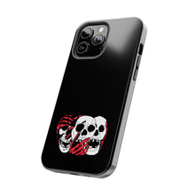 Load image into Gallery viewer, 3 Skulls (With Red) Tough Phone Case (Samsung &amp; iPhone)