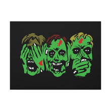 Load image into Gallery viewer, 3 Zombies Canvas Print (Various Sizes)