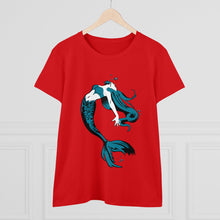 Load image into Gallery viewer, Mermaid Women&#39;s Cotton Tee (Various Colors)