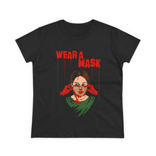Load image into Gallery viewer, Wear a Mask Women's Cotton Tee