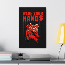 Load image into Gallery viewer, Wash Your Hands Canvas Print (Various Sizes)