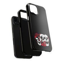 Load image into Gallery viewer, 3 Skulls (With Red) Tough Phone Case (Samsung &amp; iPhone)