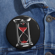 Load image into Gallery viewer, Hourglass Pin (Various Sizes)