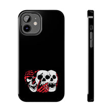 Load image into Gallery viewer, 3 Skulls (With Red) Tough Phone Case (Samsung &amp; iPhone)