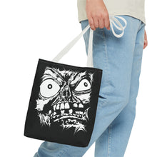 Load image into Gallery viewer, Stretched Monster Face Tote Bag (Various Sizes)