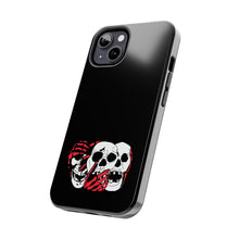 Load image into Gallery viewer, 3 Skulls (With Red) Tough Phone Case (Samsung &amp; iPhone)