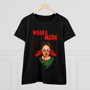 Wear a Mask Women's Cotton Tee