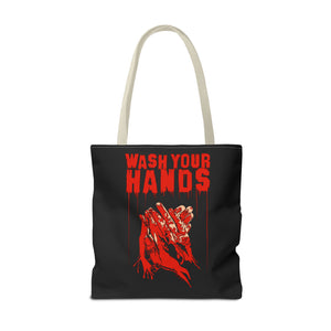 Wash Your Hands Tote Bag (Various Sizes)