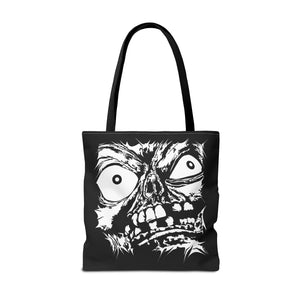 Stretched Monster Face Tote Bag (Various Sizes)