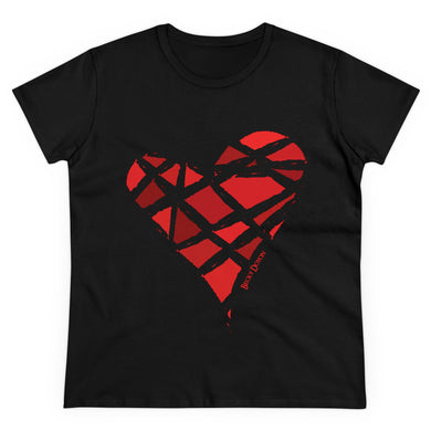 Red Heart Women's Cotton Tee