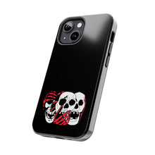 Load image into Gallery viewer, 3 Skulls (With Red) Tough Phone Case (Samsung &amp; iPhone)