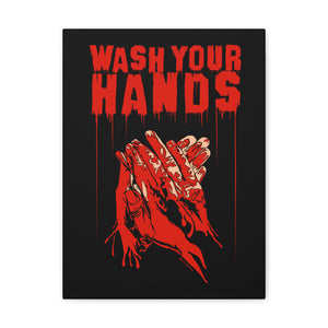 Wash Your Hands Canvas Print (Various Sizes)