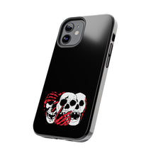 Load image into Gallery viewer, 3 Skulls (With Red) Tough Phone Case (Samsung &amp; iPhone)