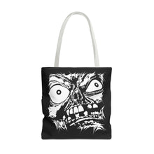 Load image into Gallery viewer, Stretched Monster Face Tote Bag (Various Sizes)