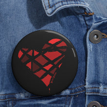 Load image into Gallery viewer, Red Heart Pin (Various Sizes)