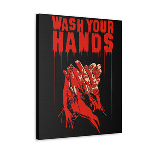 Wash Your Hands Canvas Print (Various Sizes)