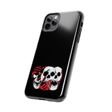 Load image into Gallery viewer, 3 Skulls (With Red) Tough Phone Case (Samsung &amp; iPhone)