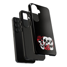 Load image into Gallery viewer, 3 Skulls (With Red) Tough Phone Case (Samsung &amp; iPhone)