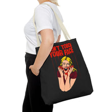 Load image into Gallery viewer, Don&#39;t Touch Your Face v.2 Tote Bag (Various Sizes)