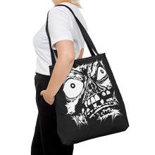 Load image into Gallery viewer, Stretched Monster Face Tote Bag (Various Sizes)