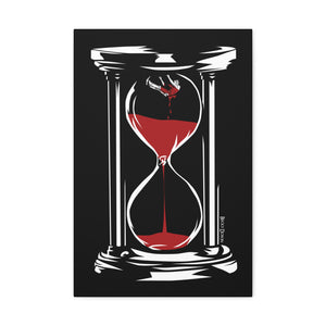 Hourglass Canvas Print (Various Sizes)