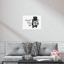 Load image into Gallery viewer, Fancy Cat Poster (Various Sizes)