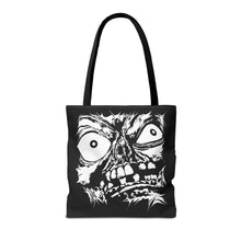 Load image into Gallery viewer, Stretched Monster Face Tote Bag (Various Sizes)