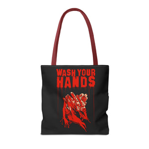 Wash Your Hands Tote Bag (Various Sizes)