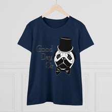 Load image into Gallery viewer, Fancy Pug Women&#39;s Cotton Tee (Various Colors)