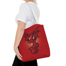 Load image into Gallery viewer, Dragon Tote Bag (Various Sizes)