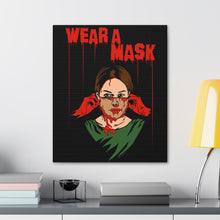 Load image into Gallery viewer, Wear a Mask Canvas Print (Various Sizes)