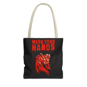 Wash Your Hands Tote Bag (Various Sizes)