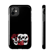 Load image into Gallery viewer, 3 Skulls (With Red) Tough Phone Case (Samsung &amp; iPhone)