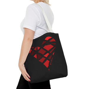 Red Heart Tote Bag (Various Sizes)