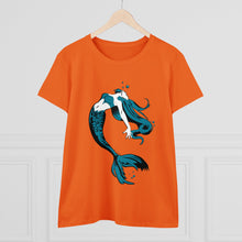 Load image into Gallery viewer, Mermaid Women&#39;s Cotton Tee (Various Colors)