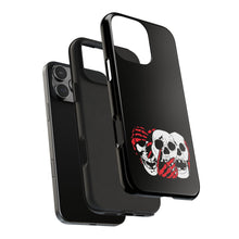 Load image into Gallery viewer, 3 Skulls (With Red) Tough Phone Case (Samsung &amp; iPhone)