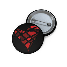 Load image into Gallery viewer, Red Heart Pin (Various Sizes)