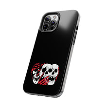 Load image into Gallery viewer, 3 Skulls (With Red) Tough Phone Case (Samsung &amp; iPhone)