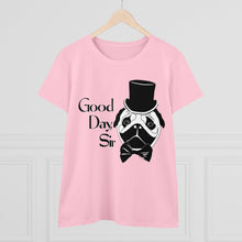 Load image into Gallery viewer, Fancy Pug Women&#39;s Cotton Tee (Various Colors)