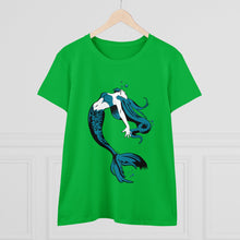 Load image into Gallery viewer, Mermaid Women&#39;s Cotton Tee (Various Colors)