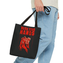 Load image into Gallery viewer, Wash Your Hands Tote Bag (Various Sizes)