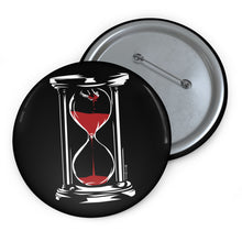 Load image into Gallery viewer, Hourglass Pin (Various Sizes)