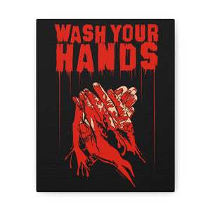 Wash Your Hands Canvas Print (Various Sizes)