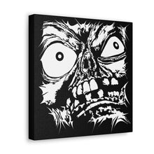 Load image into Gallery viewer, Stretched Monster Face Canvas Print (Various Sizes)